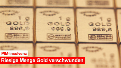 PIM-Insolvenz: Riesige Menge Gold verschwunden (Wirtschaftswoche)
